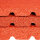 RT30 wasserdurchlässige Gummimatte, rotbraun, 100 cm x 100cm x 3cm
